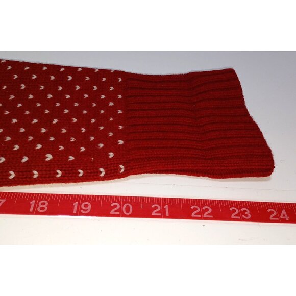 Eddie Bauer Holiday Nordic Fair Isle Birdseye Sweater Womens M Wool Blend Cozy - Picture 8 of 8